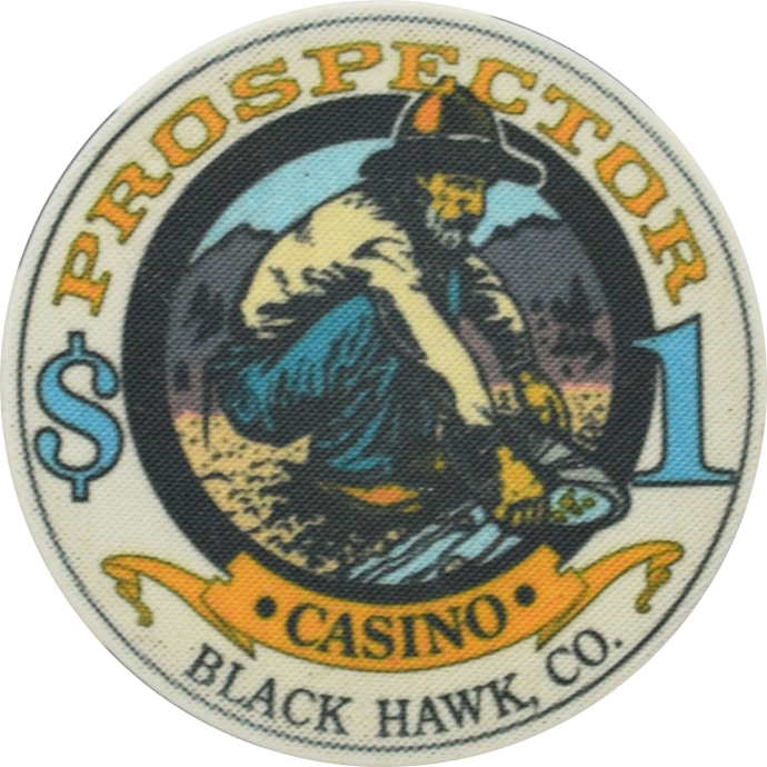 Prospector Casino Black Hawk Colorado $1 Chip