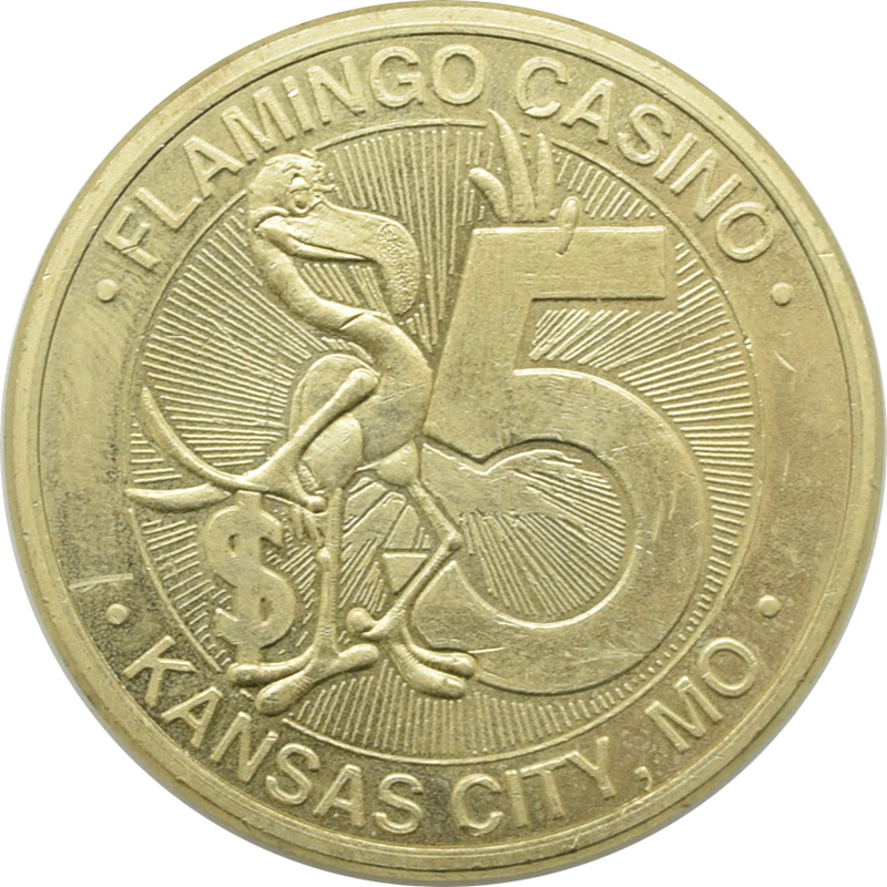 Flamingo Casino Kansas City Missouri $5 Token