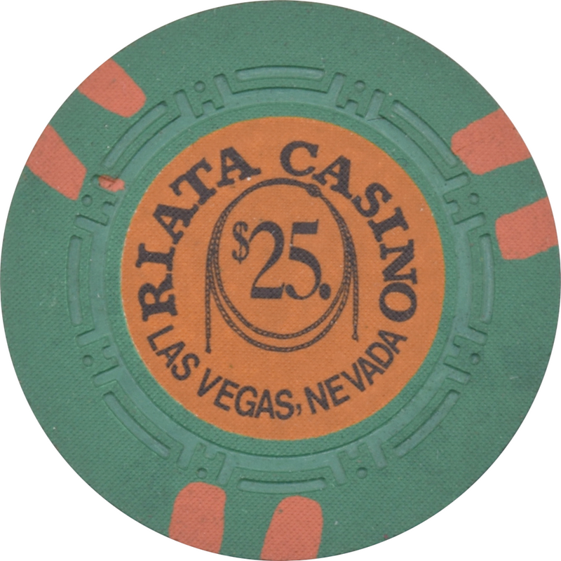 Riata Casino Las Vegas Nevada $25 Chip 1973