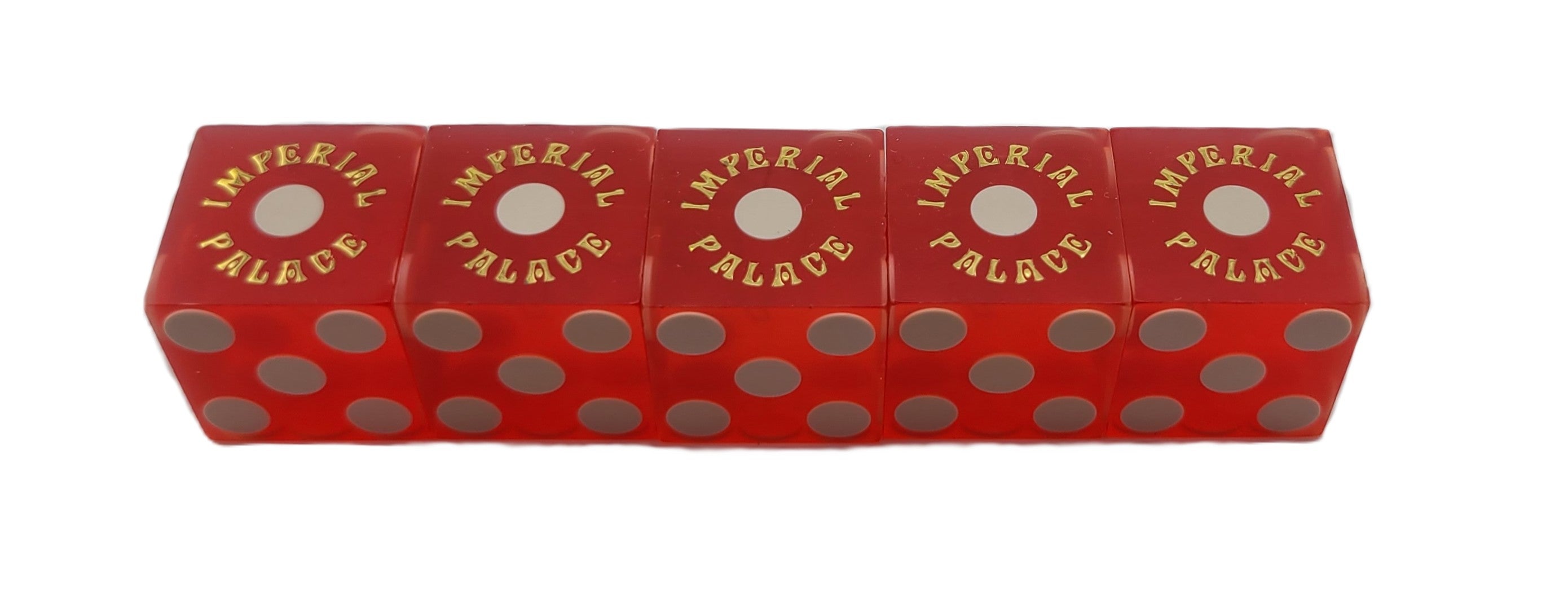 Imperial Palace Casino Las Vegas Nevada Stick of used Dice 1980's