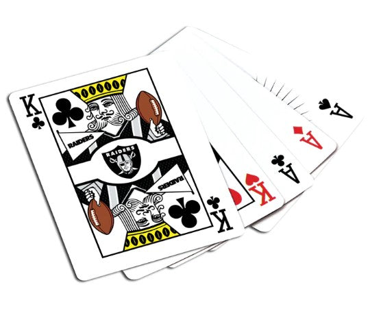 Las Vegas Raiders Casino Style 300 Piece Poker Set