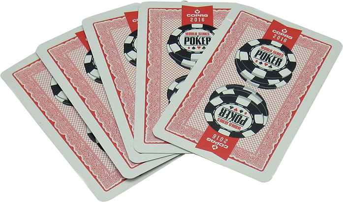 144 Case Used Red Decks WSOP 2016 Copag Plastic Playing Cards Bridge Size