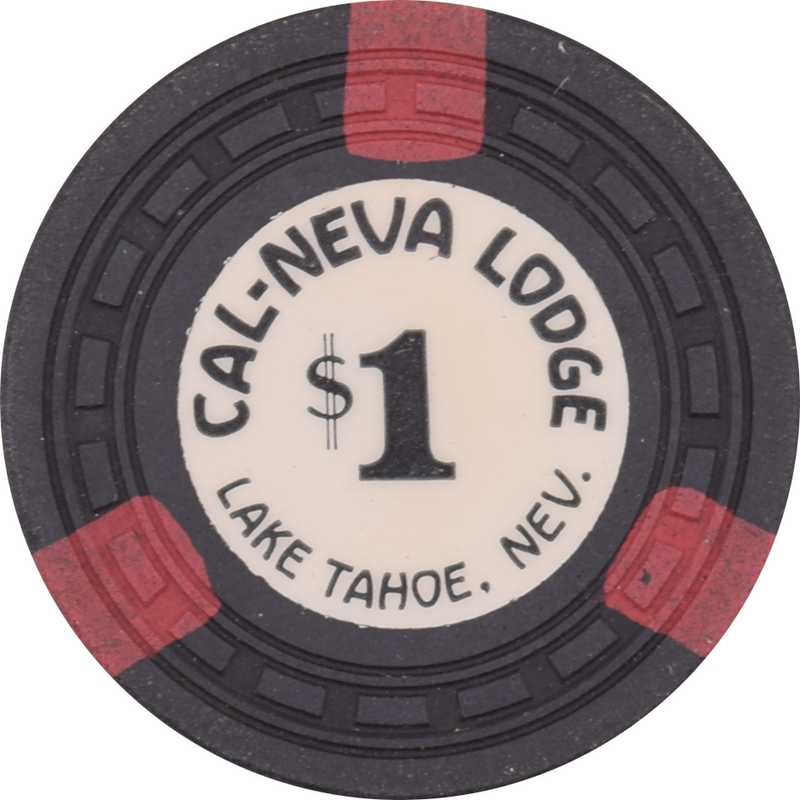 Cal-Neva Lodge Casino Lake Tahoe Nevada $1 Chip 1955