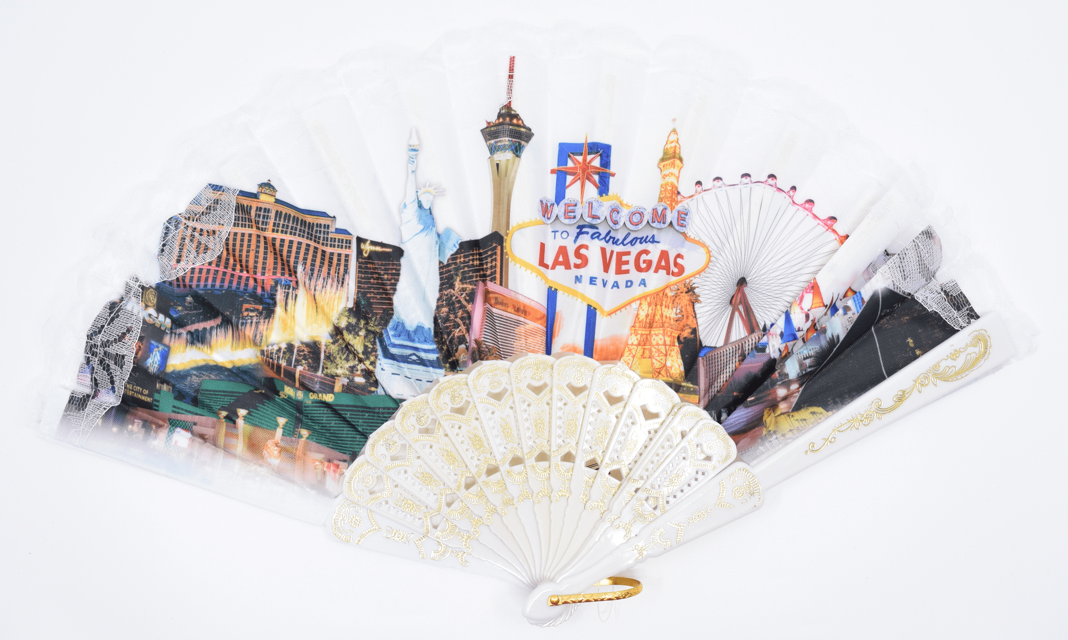 Cooling Fan with Las Vegas Theme