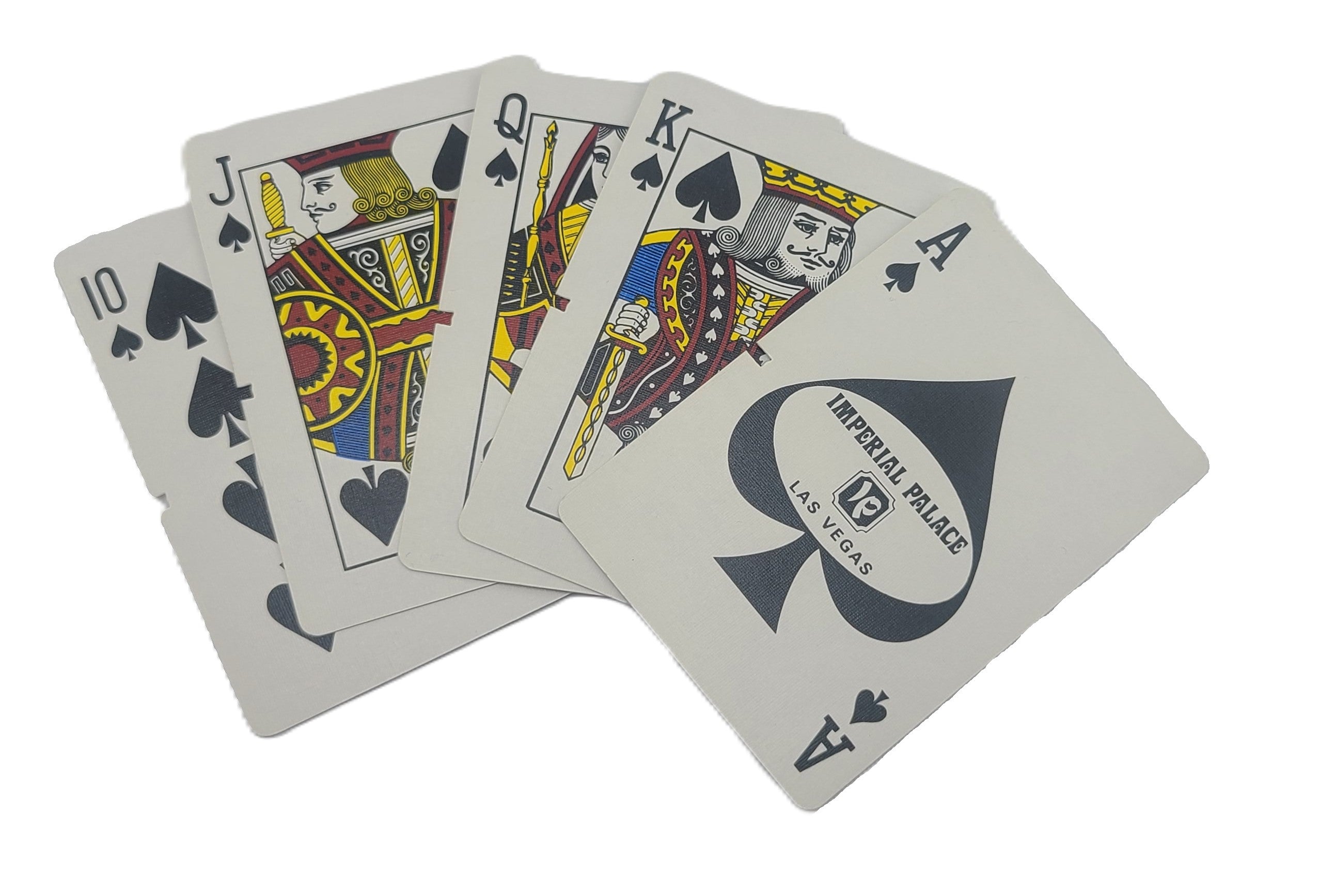 Imperial Palace Casino Las Vegas Nevada Blue Rounded Logo Used Deck Vintage