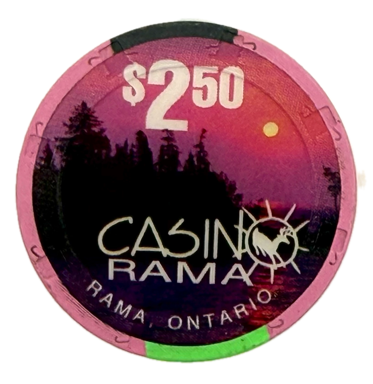 Casino Rama Rama Ontario Canada $2.50 Chip