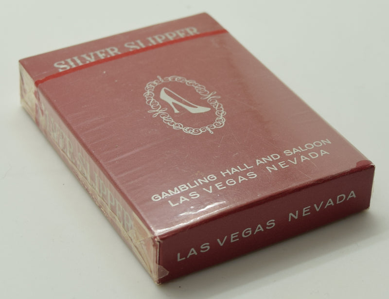 Silver Slipper Casino Las Vegas Sealed Red Playing Card Deck