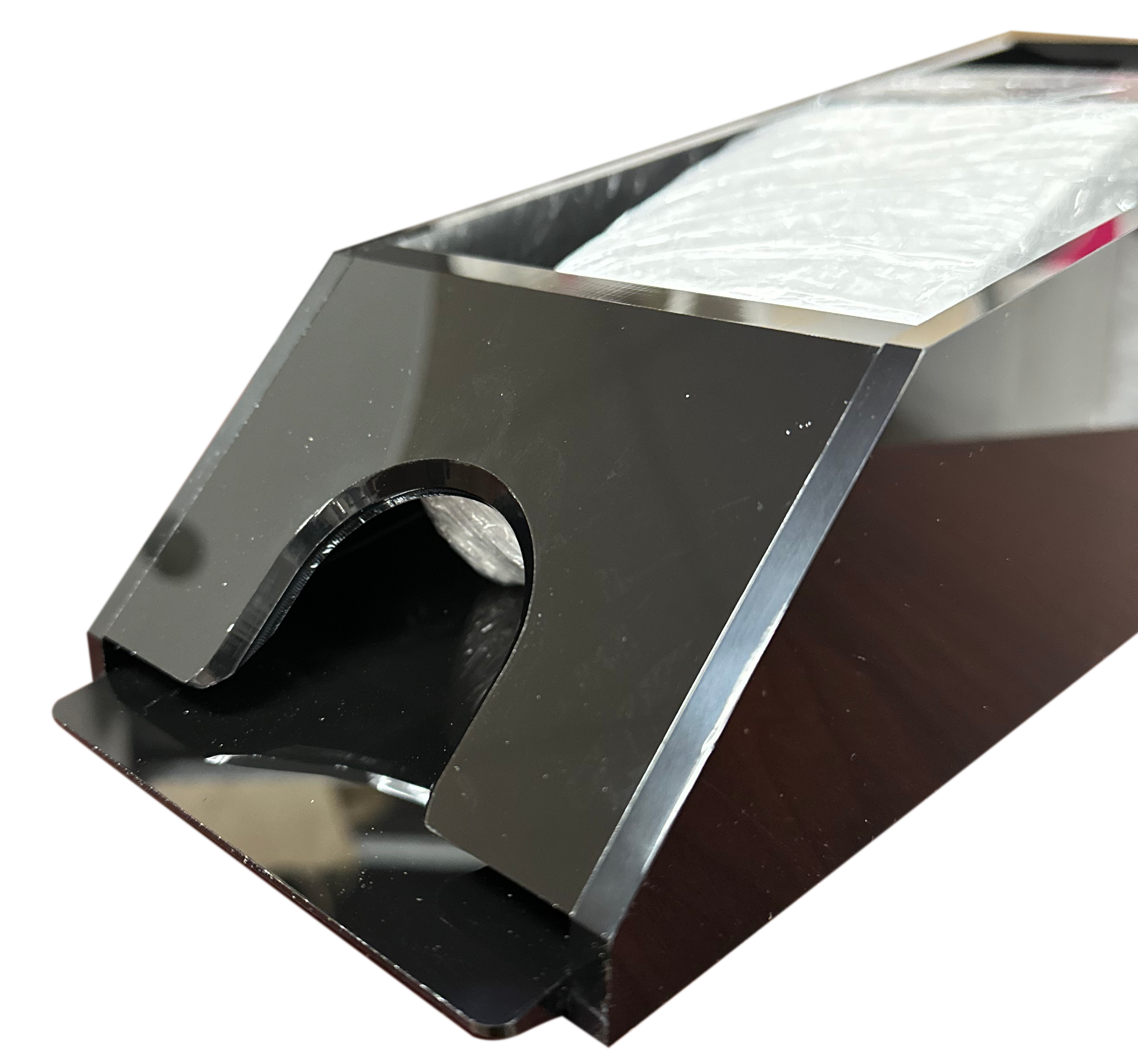 Home Style Blackjack Dealing Shoe 6 deck Solid Black