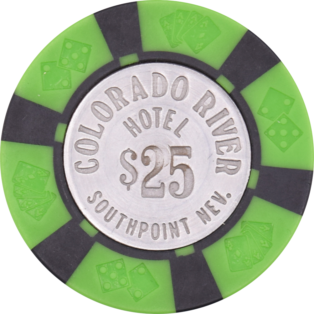 Colorado River Hotel Casino Southpoint Nevada $25 Chip 1979