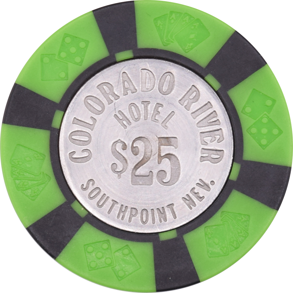 Colorado River Hotel Casino Southpoint Nevada $25 Chip 1979
