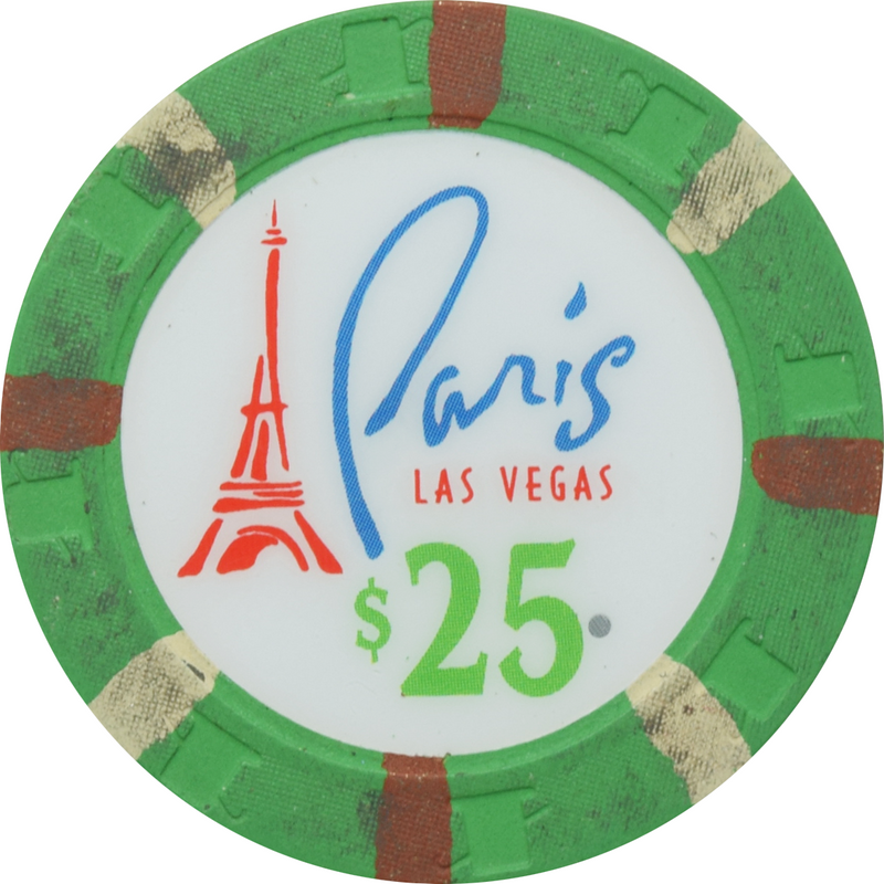 Paris Casino Las Vegas Nevada $25 Chip 1999