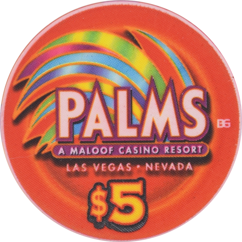 Palms Casino Las Vegas Nevada $5 Kentucky Derby Winner Smarty Jones 2004