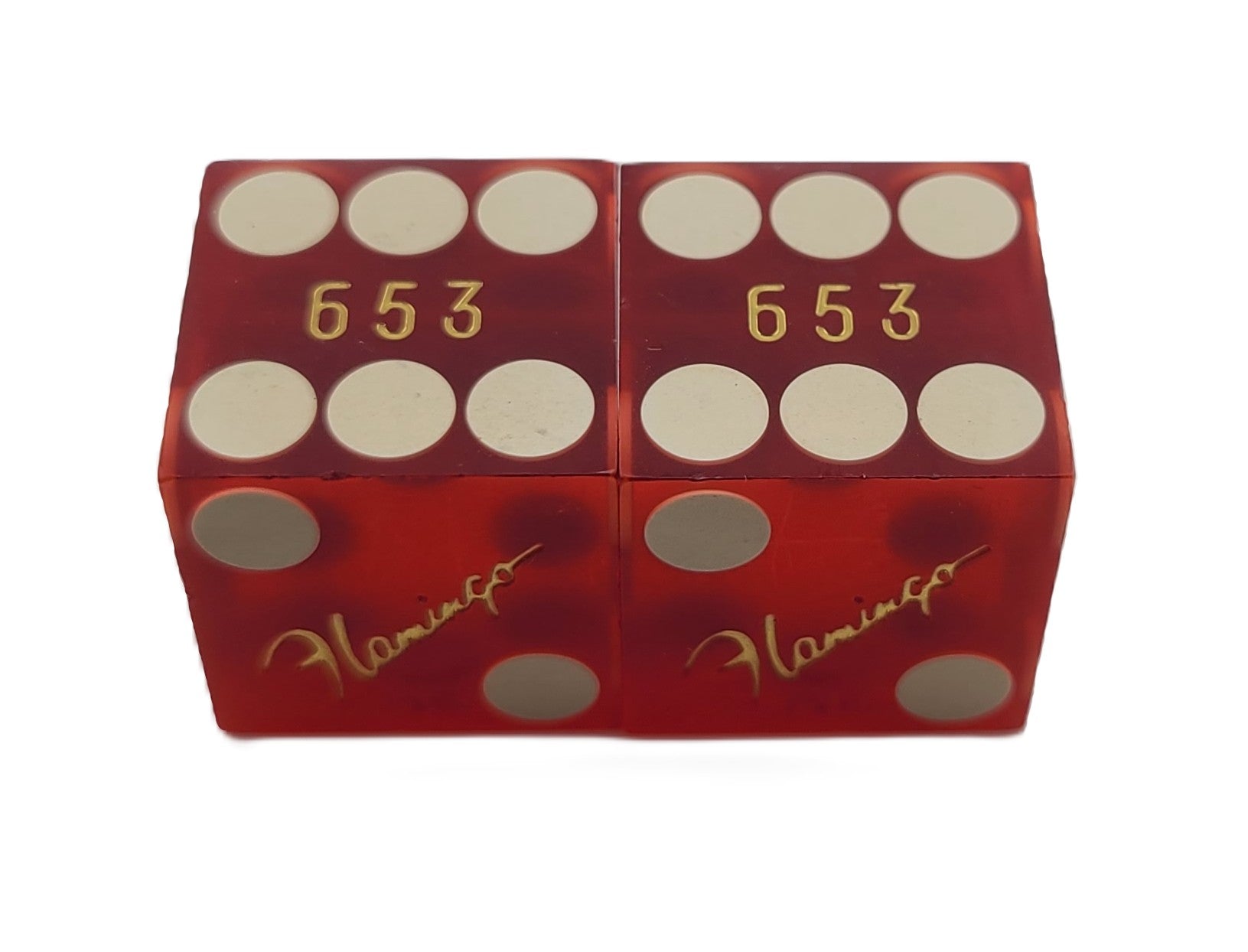 Flamingo Casino Las Vegas Nevada Pair of Dice 2019
