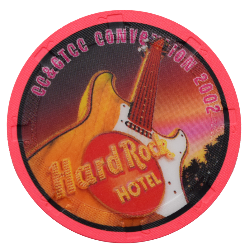 Hard Rock Hotel CG&GTCC Convention 2002 Pink Taco Chip NCV
