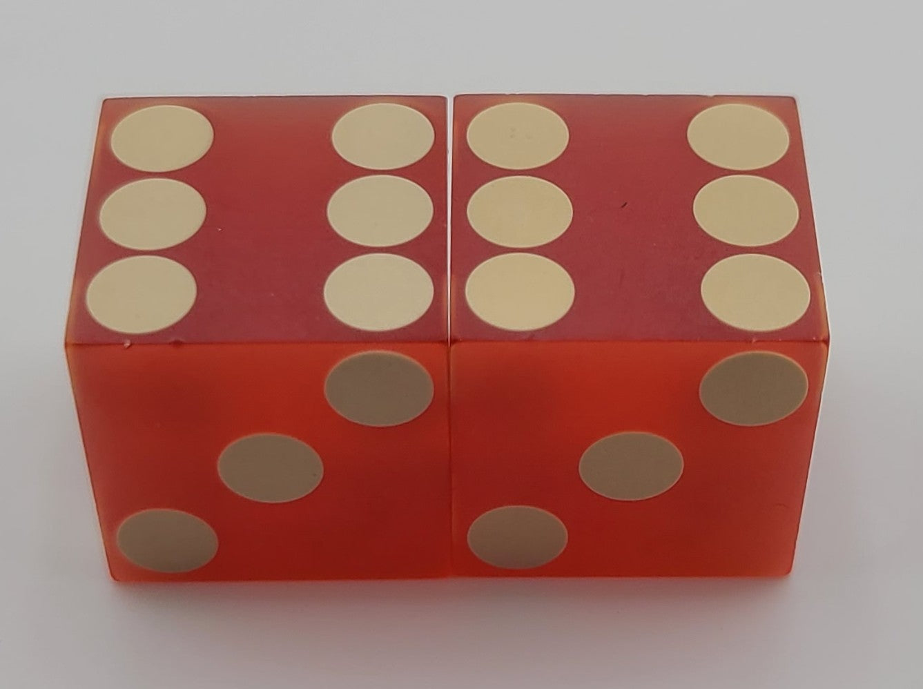 Riviera Casino Las Vegas Nevada Used Pair of Dice 1970's-80's