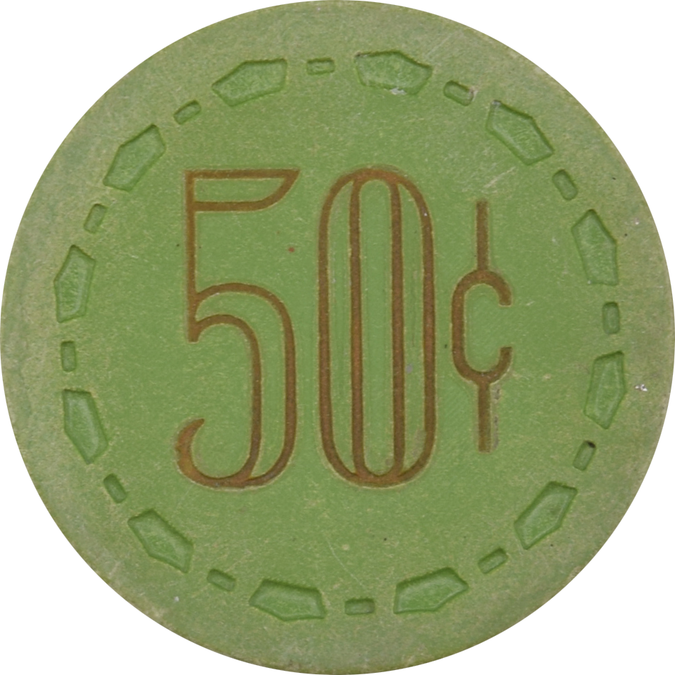 Joe's (Tavern) Casino Hawthorne Nevada 50 Cent Chip 1969