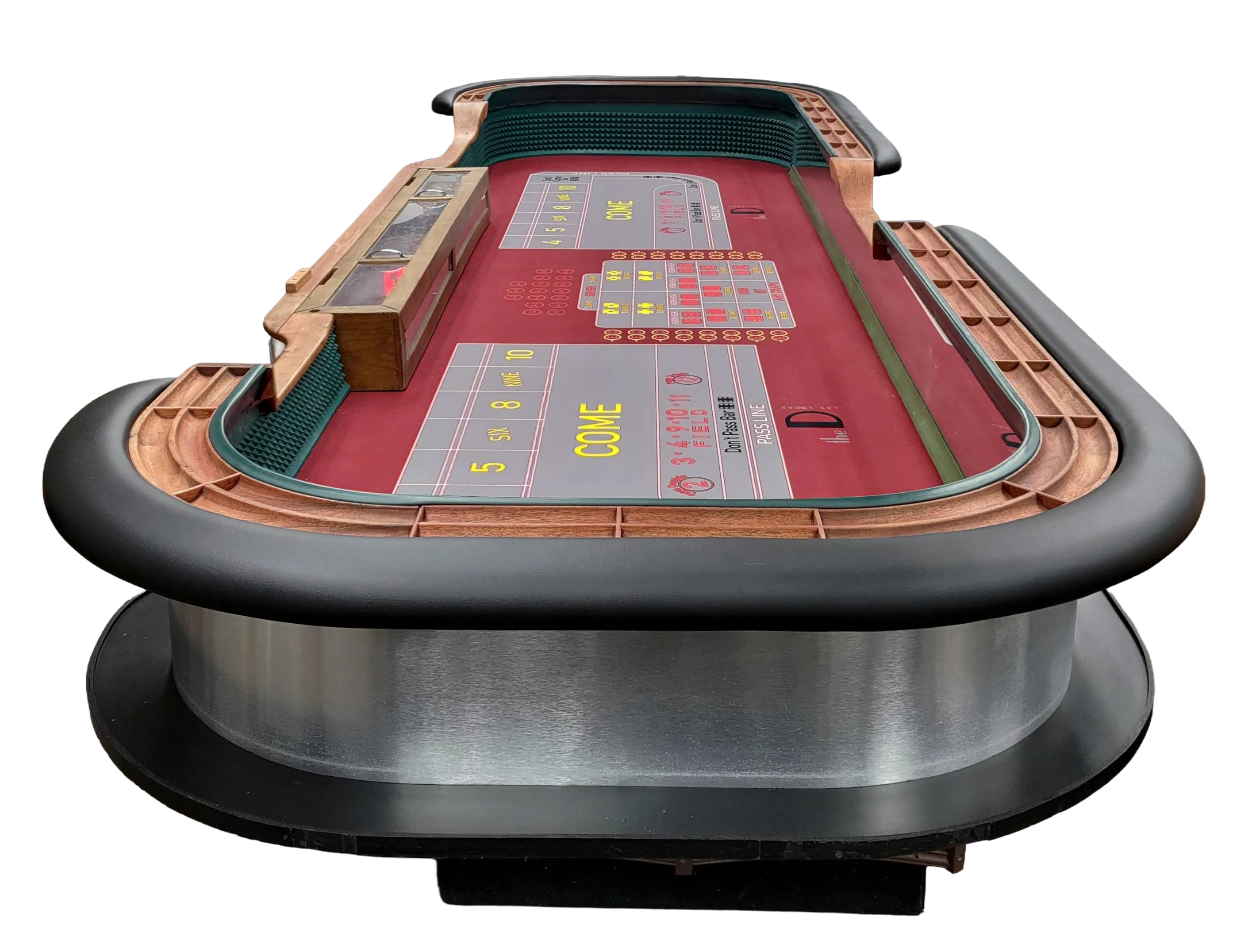 Refurbished Nevada Palace Casino Las Vegas 14ft Craps Table