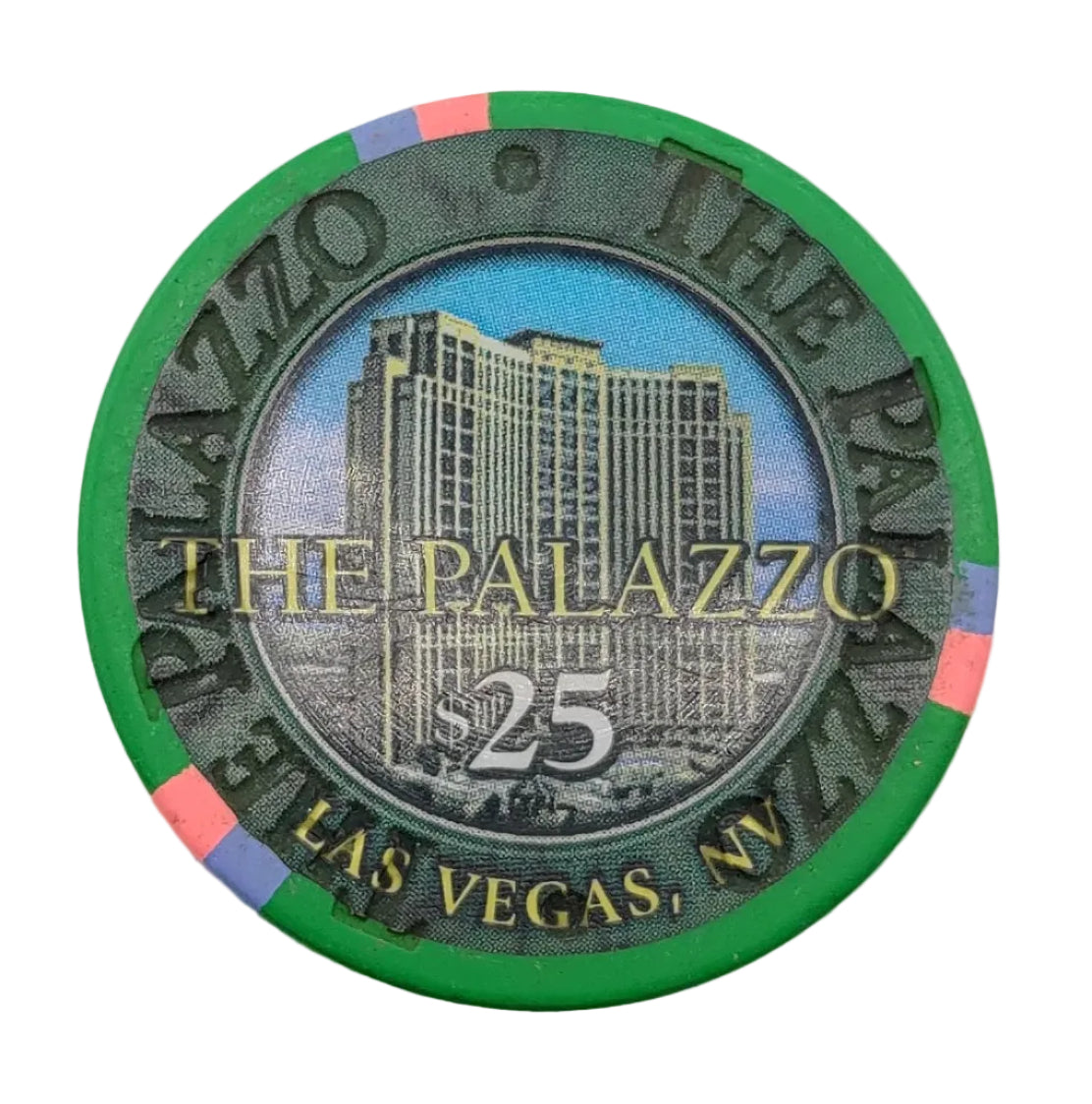 Palazzo Casino Las Vegas $25 Chip 2013