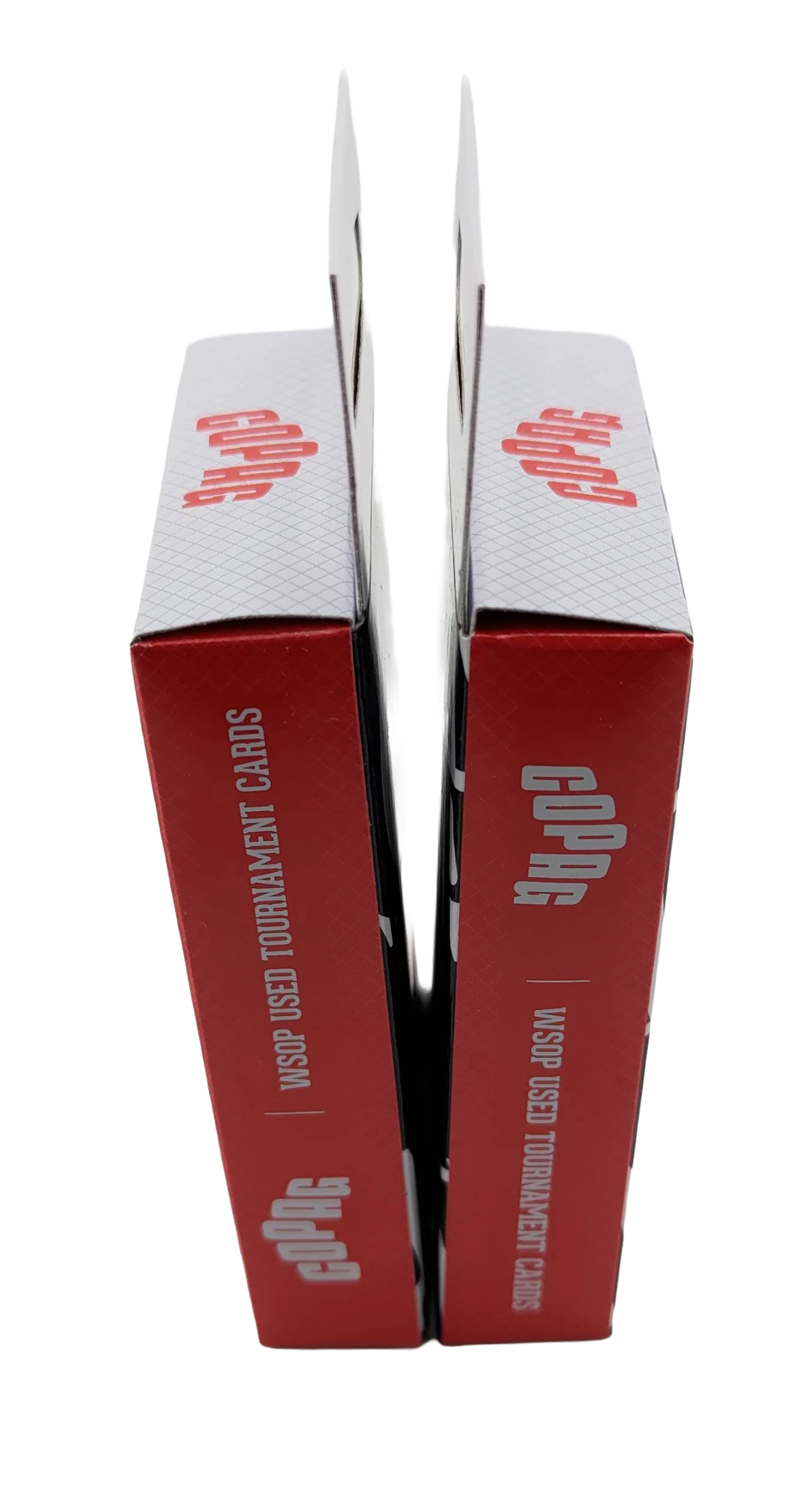 Copag 2025 WSOP Modern Played 100% Plastic Playing Cards Bridge Narrow 2-deck Set