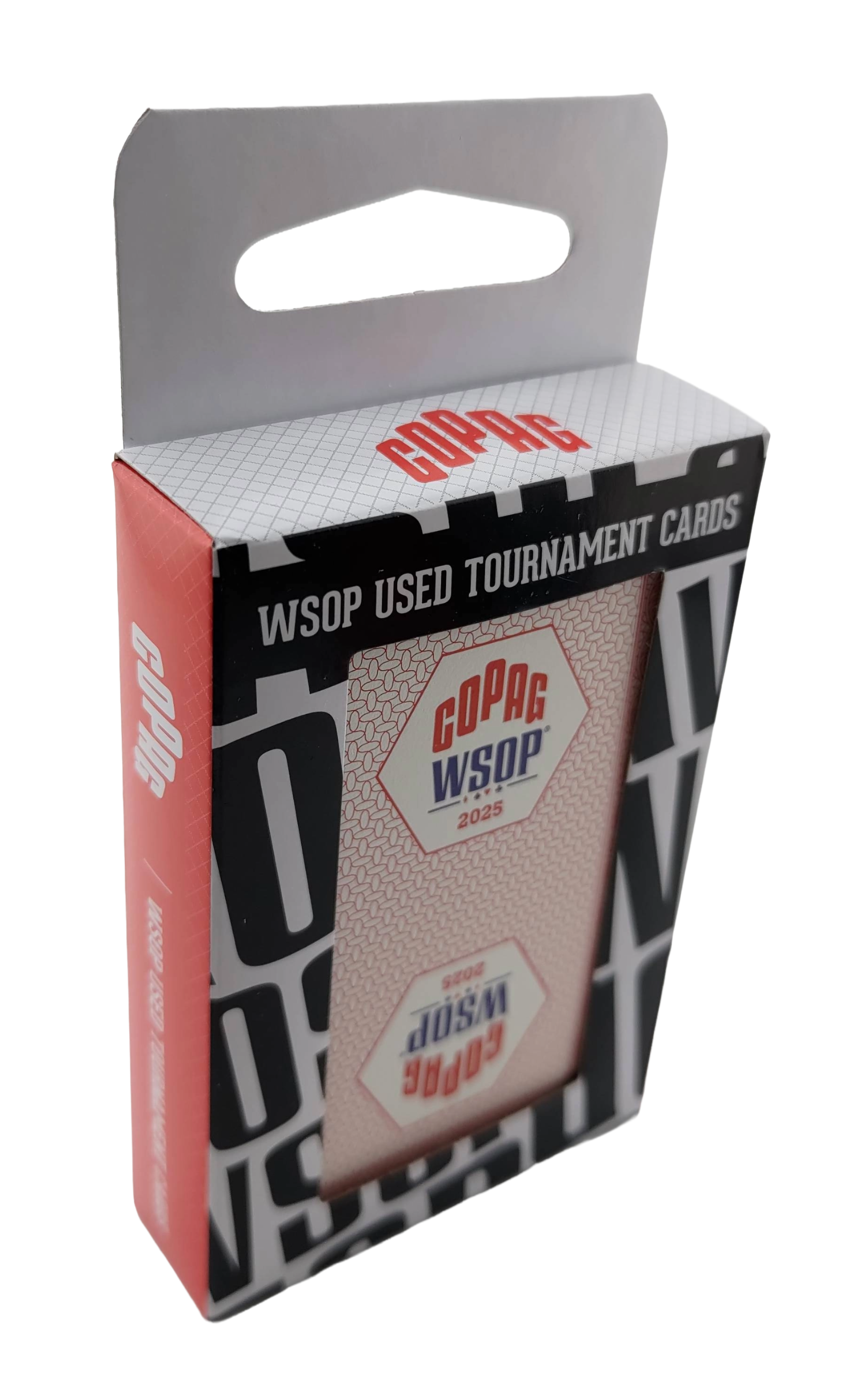 Copag 2025 WSOP Played 100% Plastic Playing Cards Bridge Narrow
