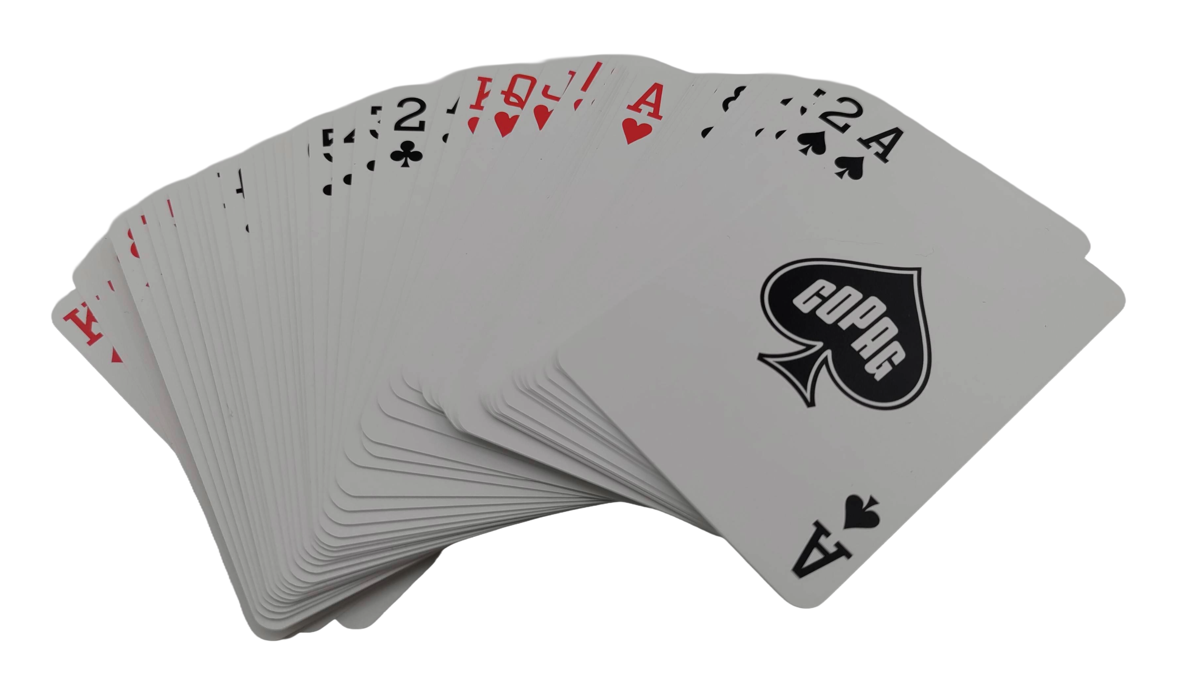 Copag 2025 WSOP Modern Played 100% Plastic Playing Cards Bridge Narrow 2-deck Set