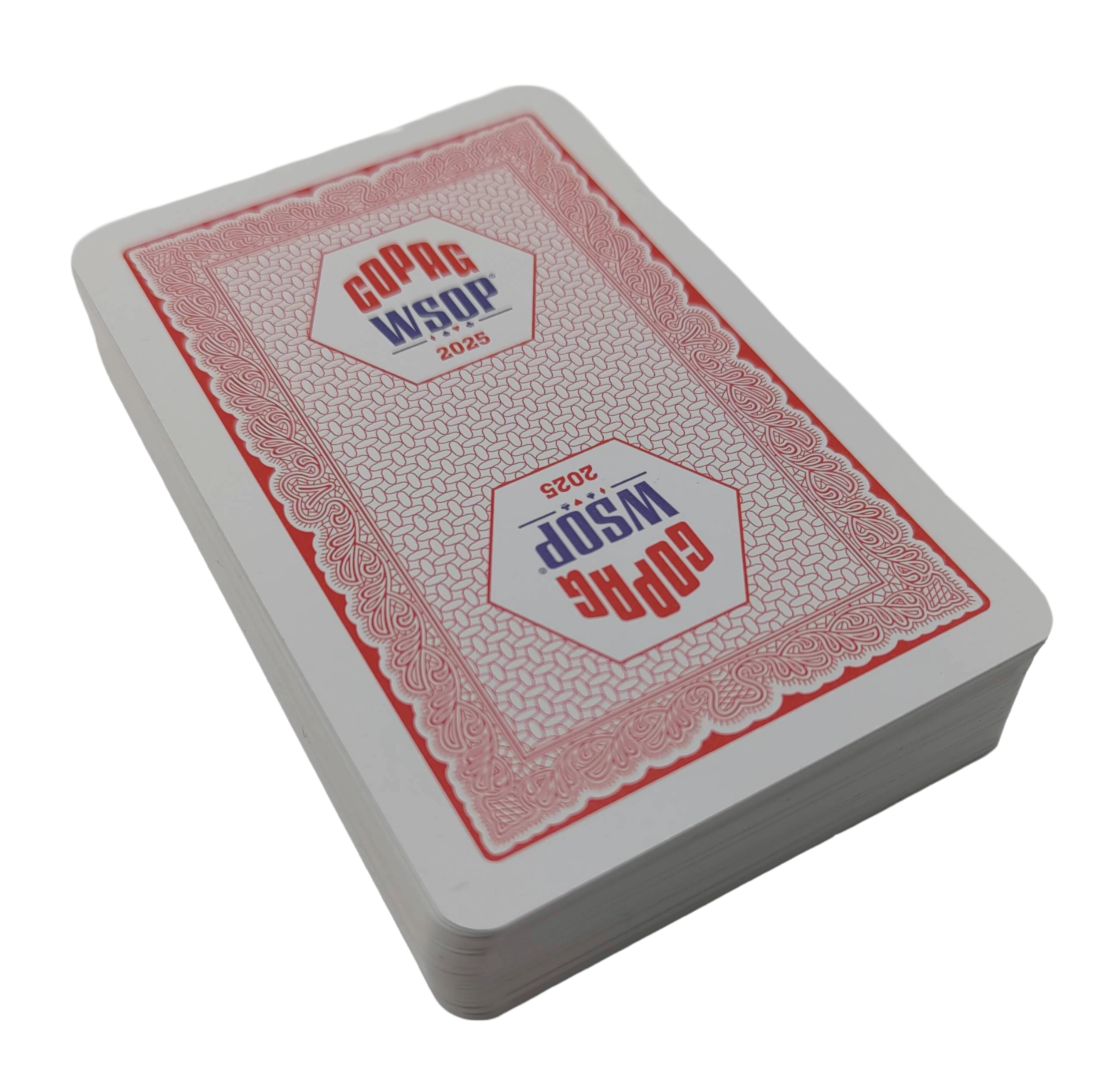 Copag 2025 WSOP Played 100% Plastic Playing Cards Bridge Narrow