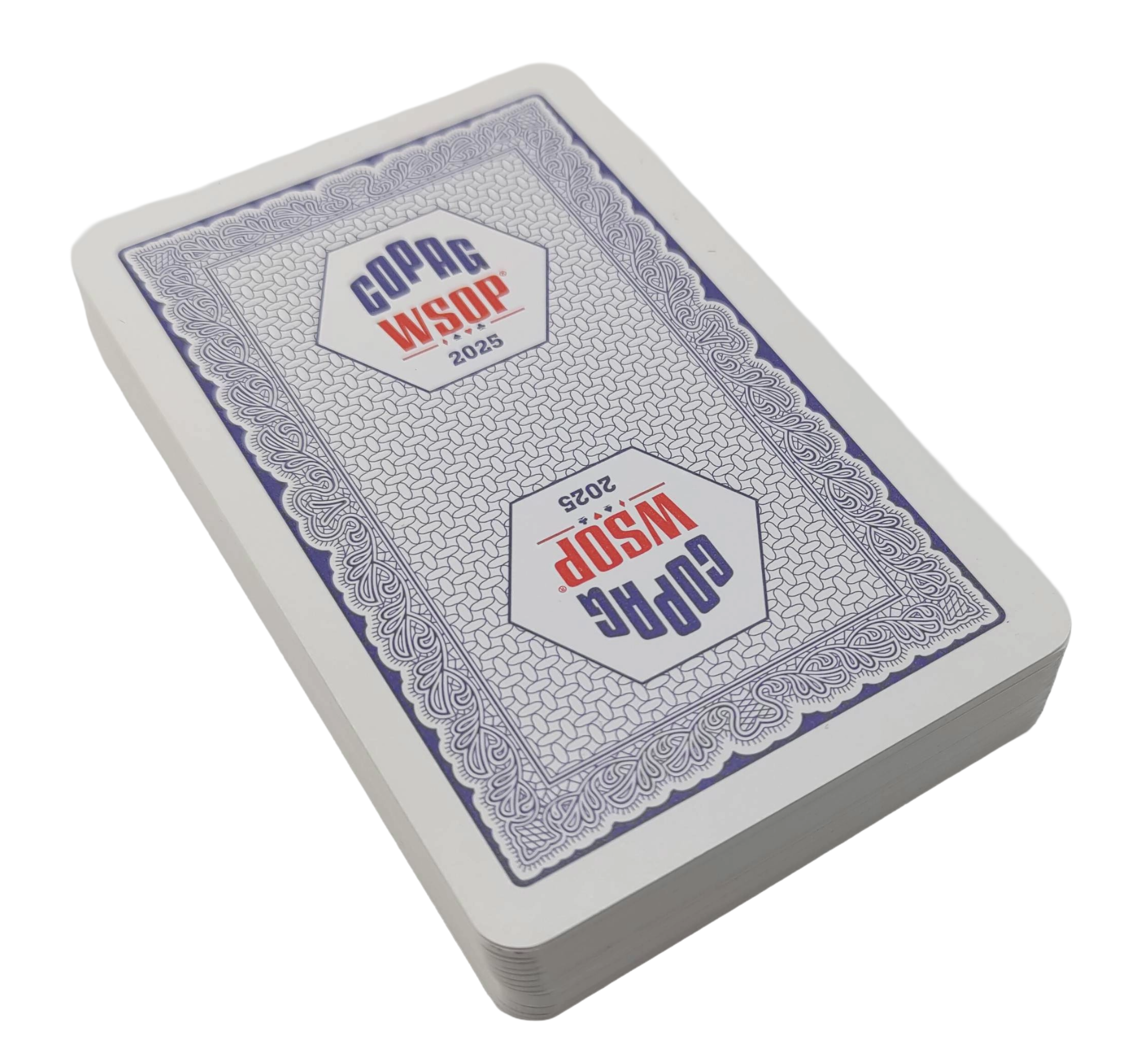 Copag 2025 WSOP Played 100% Plastic Playing Cards Bridge Narrow