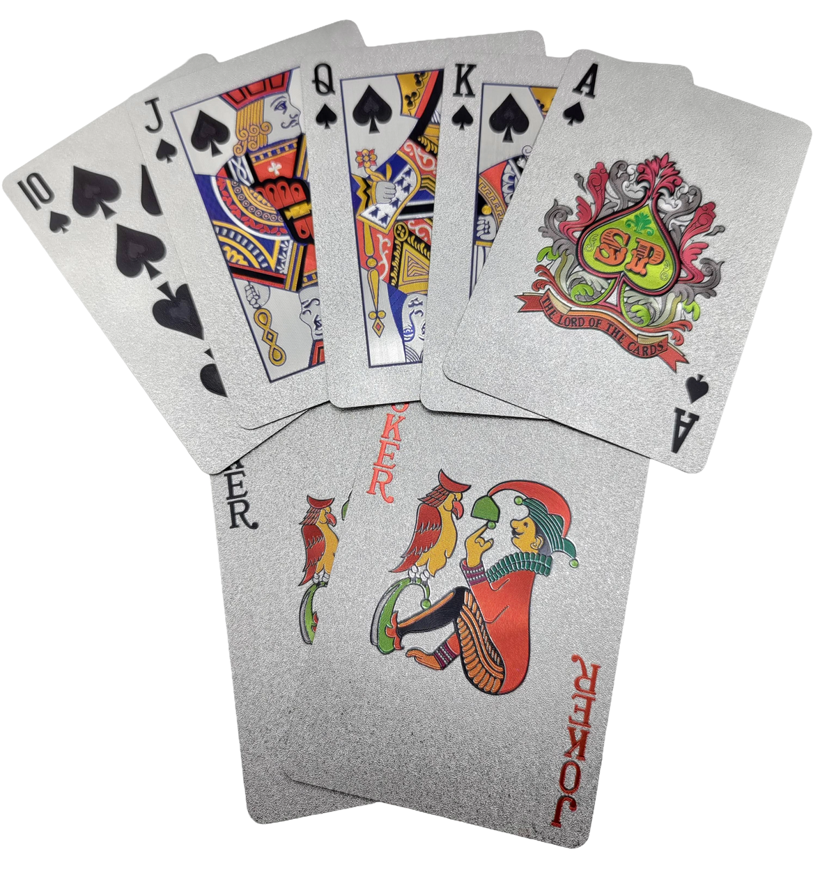 Welcome to Las Vegas Sign Foil Plastic Playing Card Deck