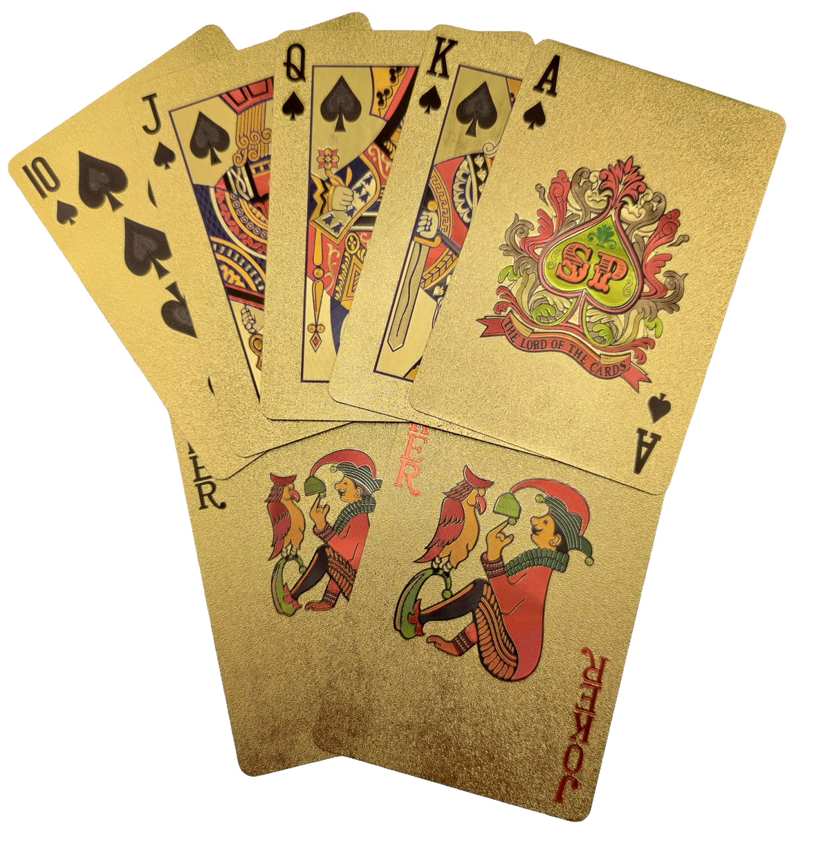 Welcome to Las Vegas Sign Foil Plastic Playing Card Deck