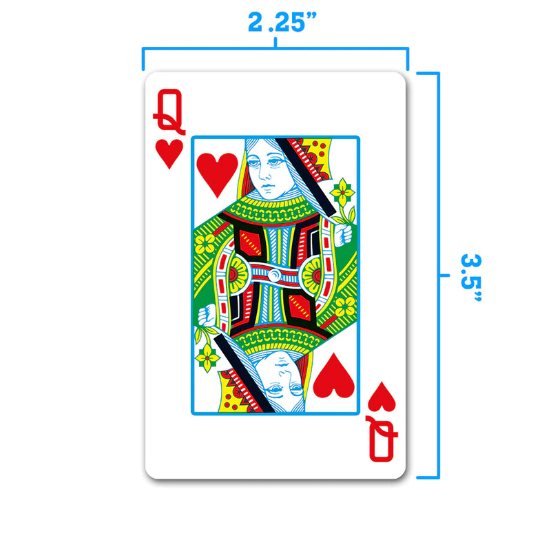 Copag WSOP 2023 Tournament Used Modern Design 100% Plastic Playing Cards - Narrow Size (Bridge) Regular Index
