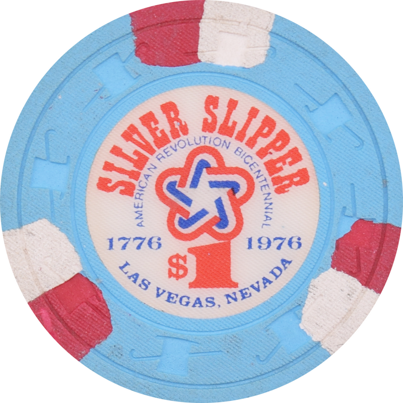 Silver Slipper Casino Las Vegas Nevada $1 Bicentennial Chip 1976