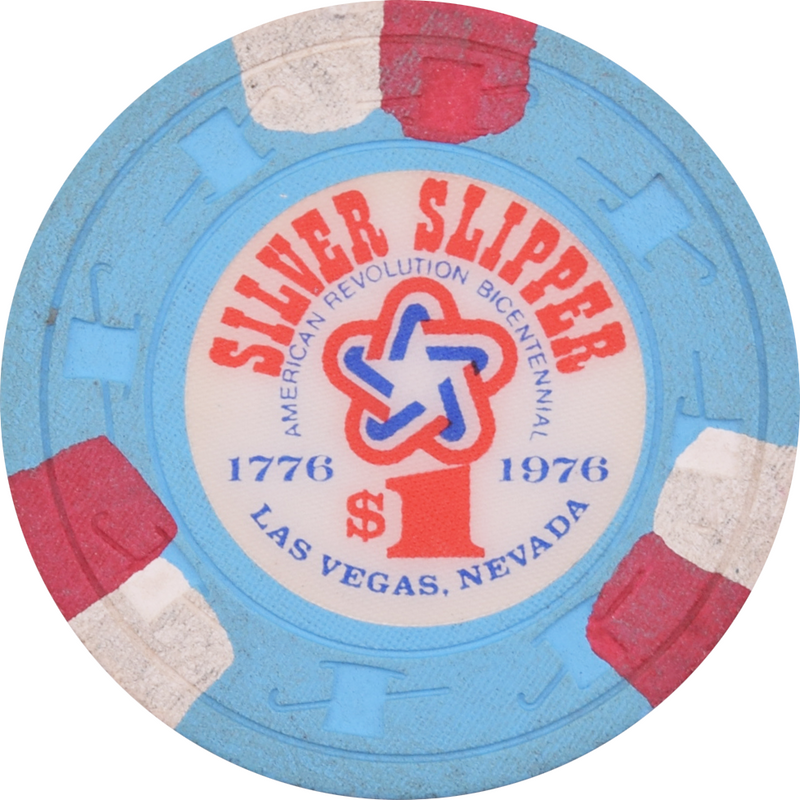 Silver Slipper Casino Las Vegas Nevada $1 Bicentennial Chip 1976