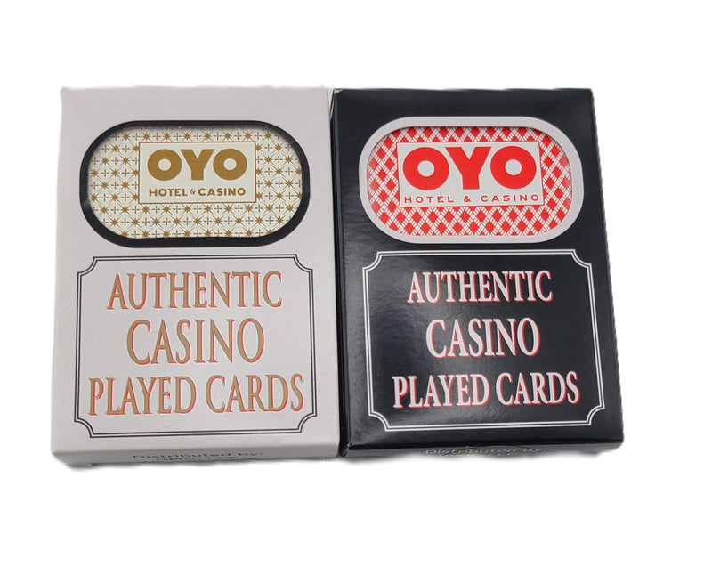 OYO Casino Used Playing Cards Las Vegas Nevada