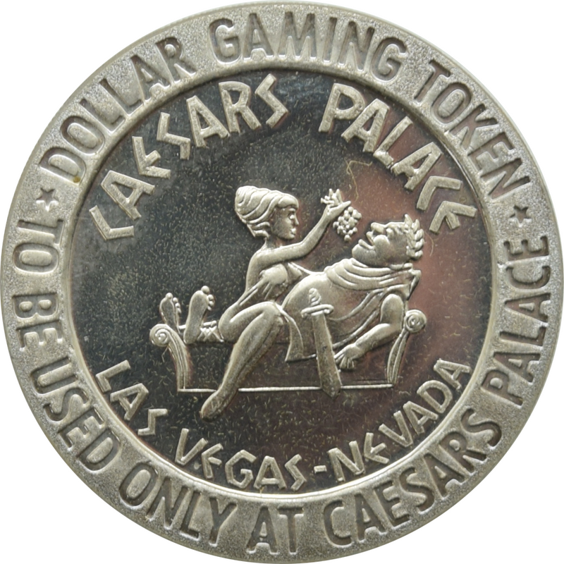 Caesars Palace Casino Las Vegas Nevada $1 Token 1966