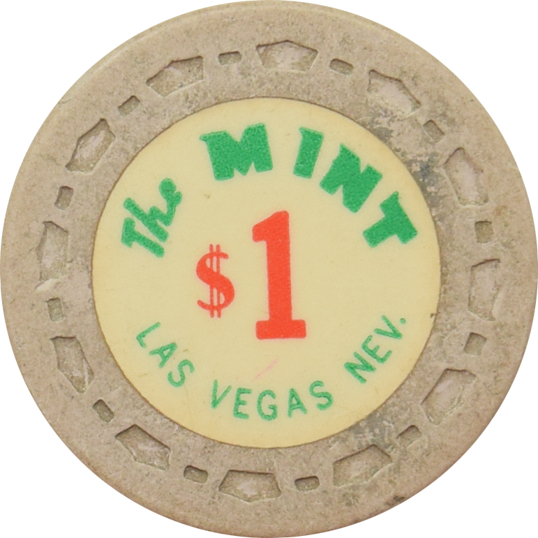 The Mint Casino Las Vegas Nevada $1 Chip 1964