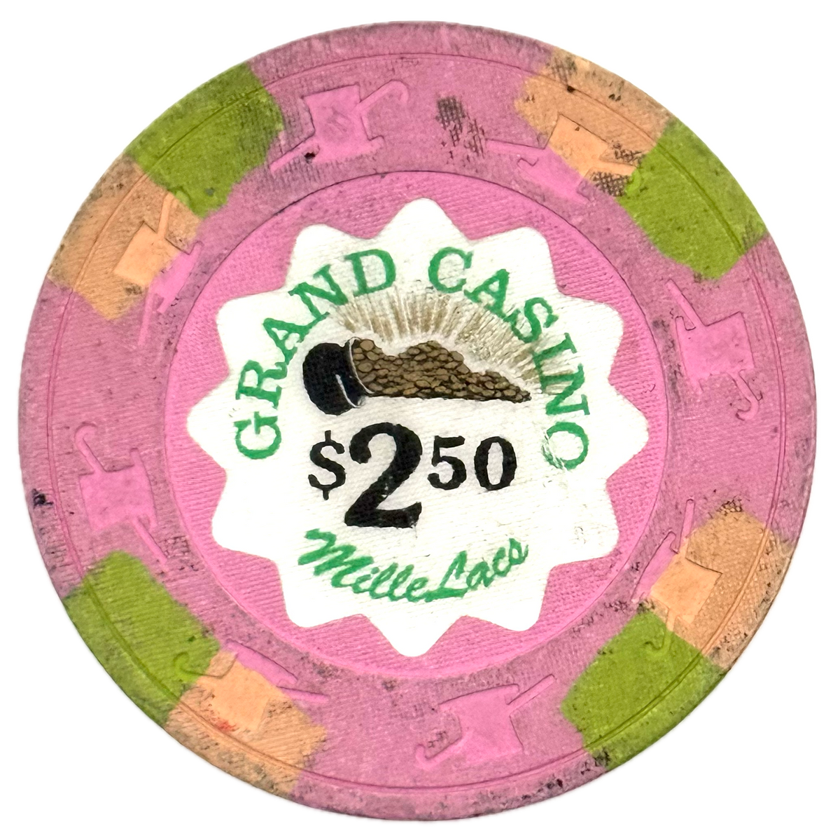 Grand Casino Mille Lacs MN $2.50 Chip