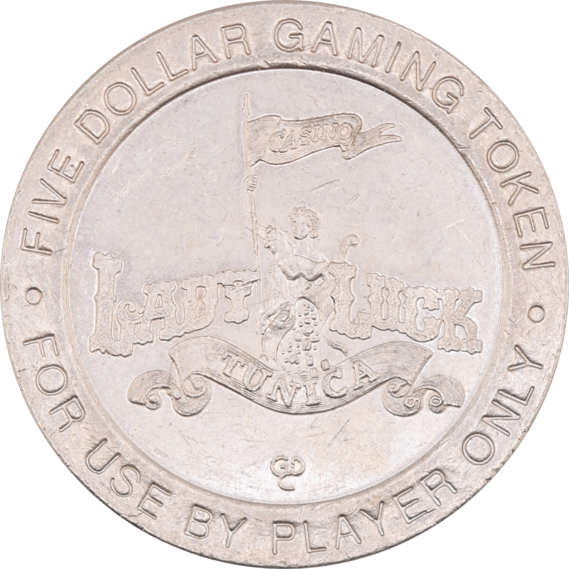 Lady Luck Casino Tunica Mississippi $5 Token