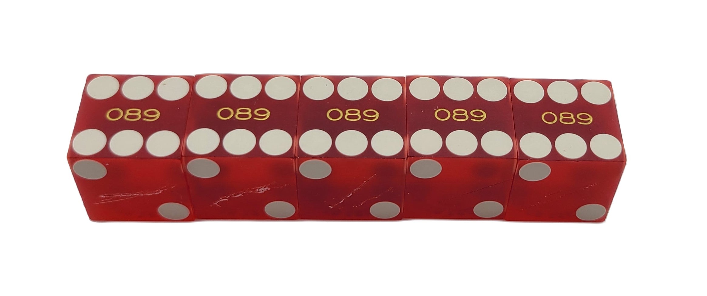 Ellis Island Casino Las Vegas Nevada Stick of Used Dice 2010's
