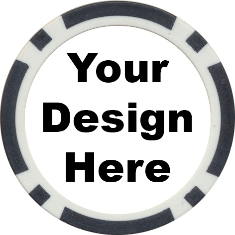 Casino Quality Laminated Inlay Custom Poker Chips