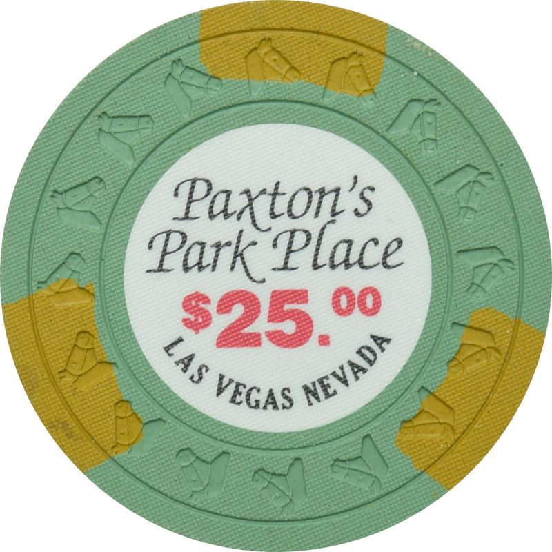 Paxton's Park Place Casino Las Vegas Nevada $25 Chip 1980