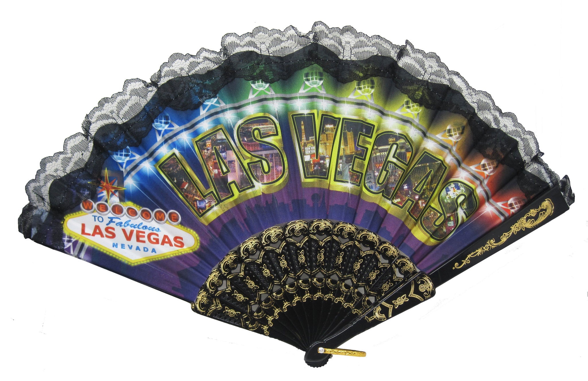 Cooling Fan with Las Vegas Theme
