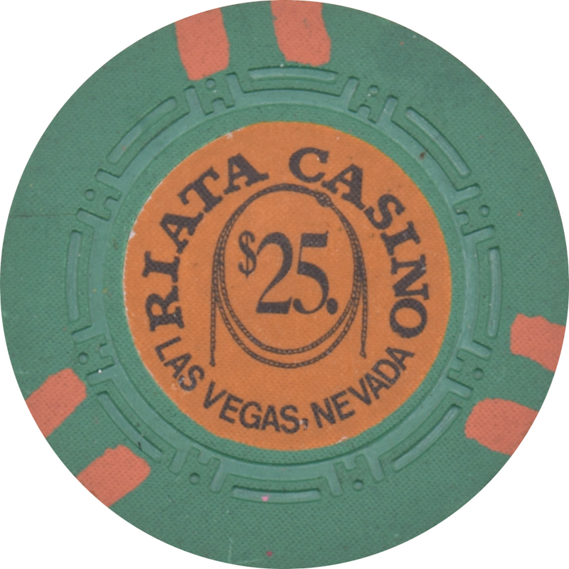 Riata Casino Las Vegas Nevada $25 Chip 1973