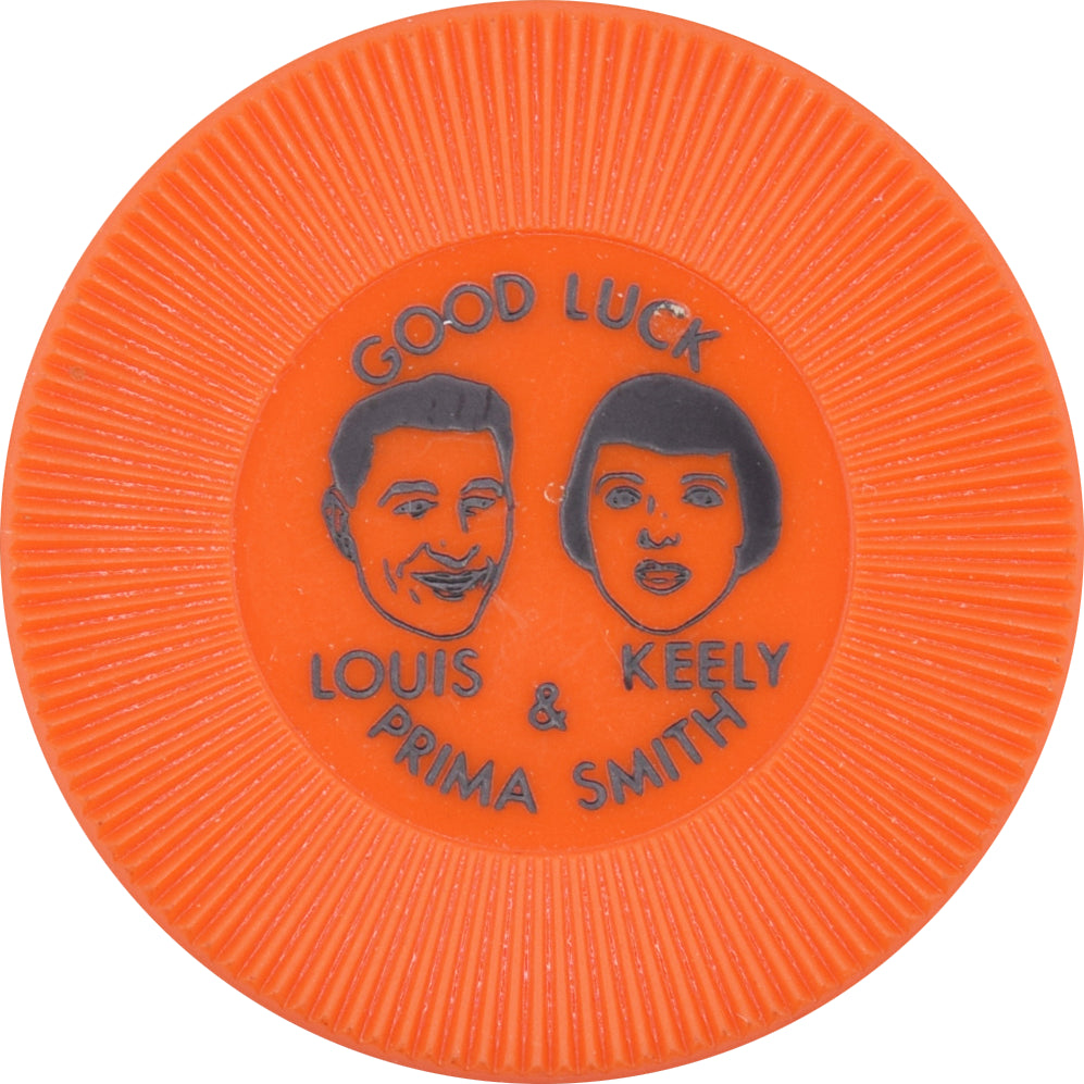 Cal-Neva Lodge Casino Lake Tahoe Nevada Good Luck Orange Chip