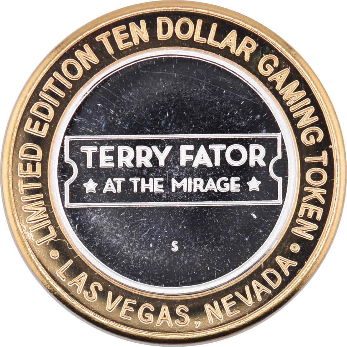 Mirage Casino Las Vegas Nevada "Duggie" $10 Silver Clad Strike 2012