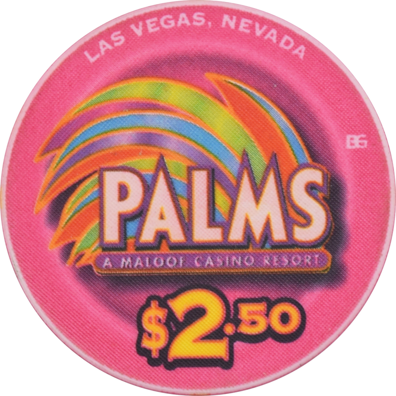 Palms Casino Las Vegas Nevada $2.50 Preakness Winner Seattle Slew Chip 1977