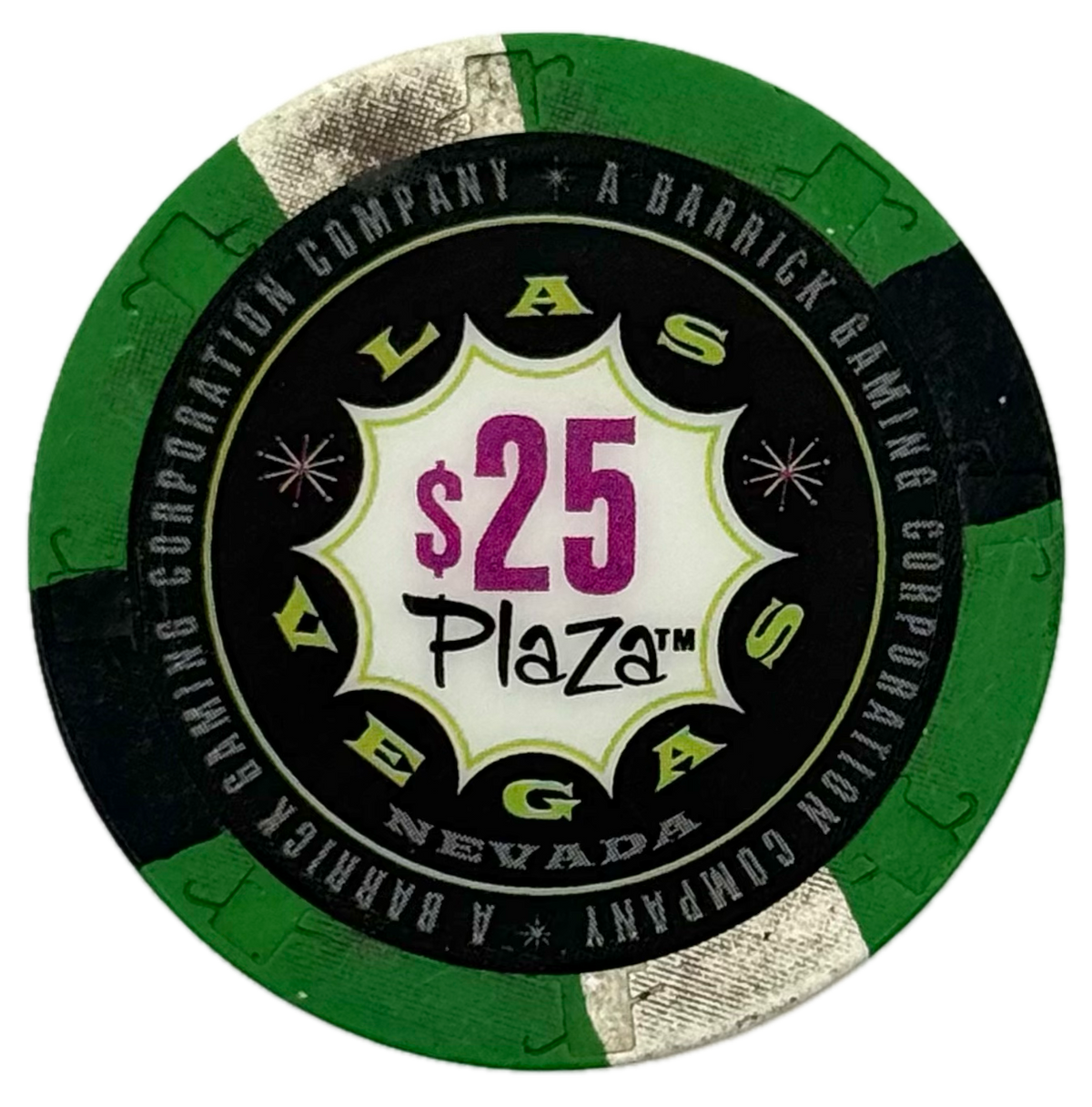 Plaza Casino Las Vegas NV $25 Chip 2004
