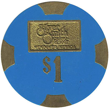 Silver Smith Casino Wendover Nevada $1 Chip 1980