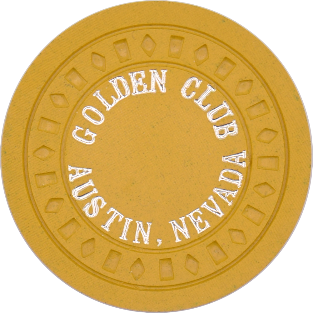Golden Club Casino Austin Nevada $1 Chip 1943