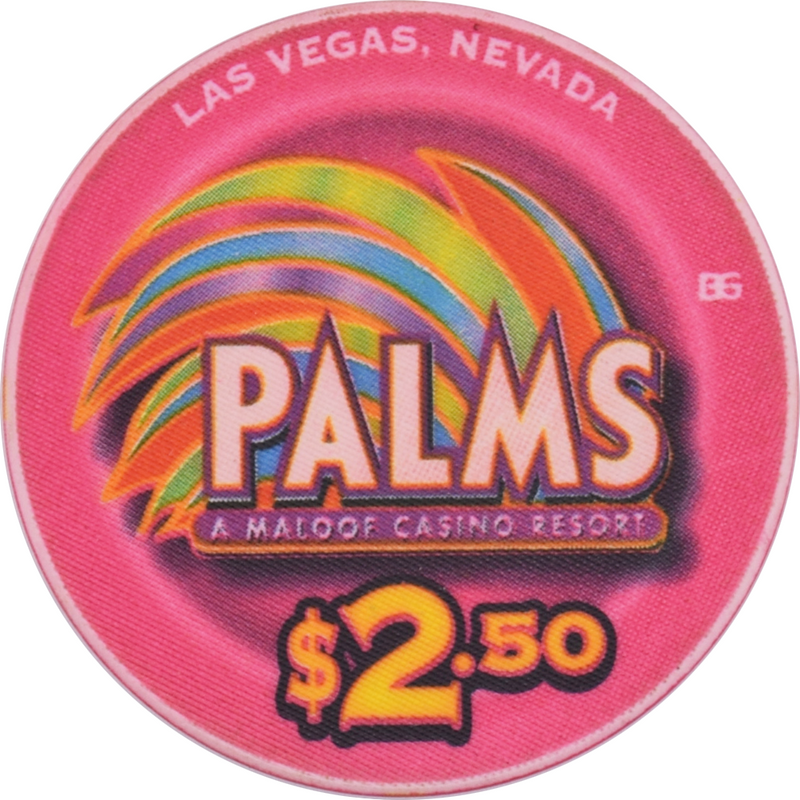 Palms Casino Las Vegas Nevada $2.50 Kentucky Derby Winner Smarty Jones Chip 2004