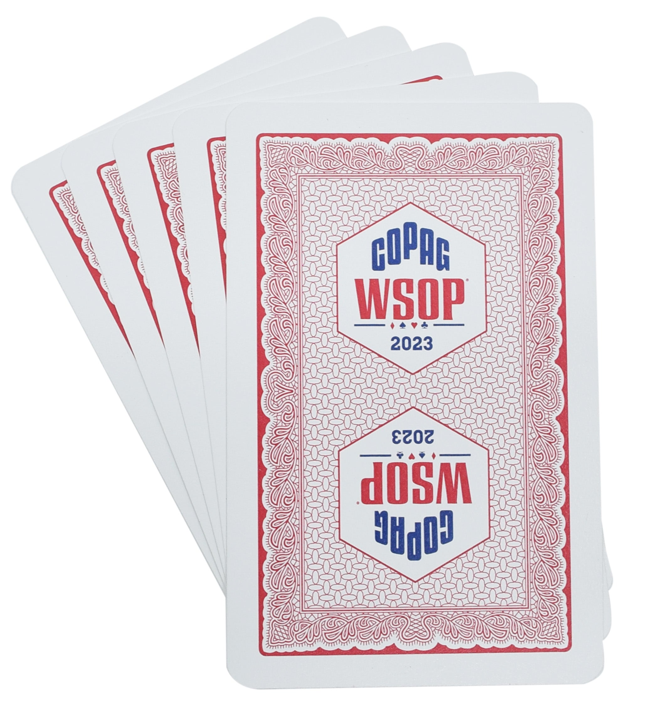 144 Used Red Decks WSOP 2023 Copag Plastic Playing Cards Bridge Size